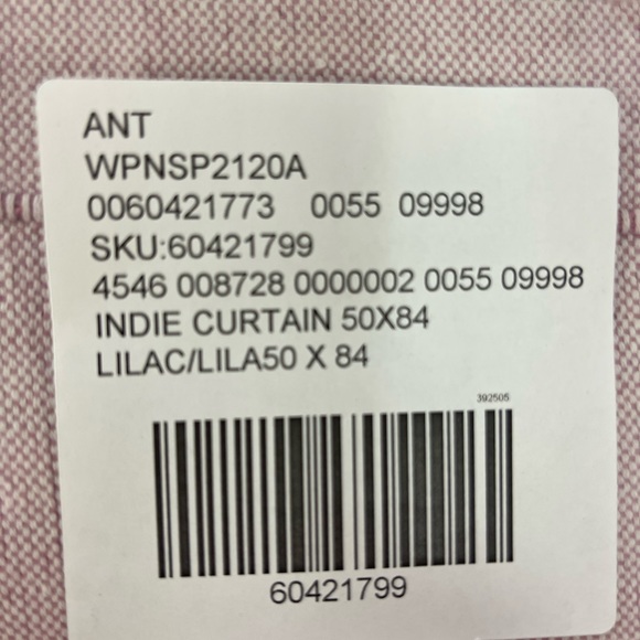 COPY - Anthropologie Woven Indie Curtain - 4 Available - Picture 6 of 7